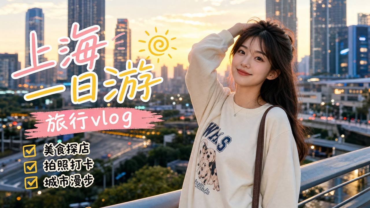 双飞萝莉视频-城市旅行VLOG生活视频分享